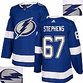 Lightning #67 Stephens Blue With Special Glittery Logo Adidas Jersey,baseball caps,new era cap wholesale,wholesale hats